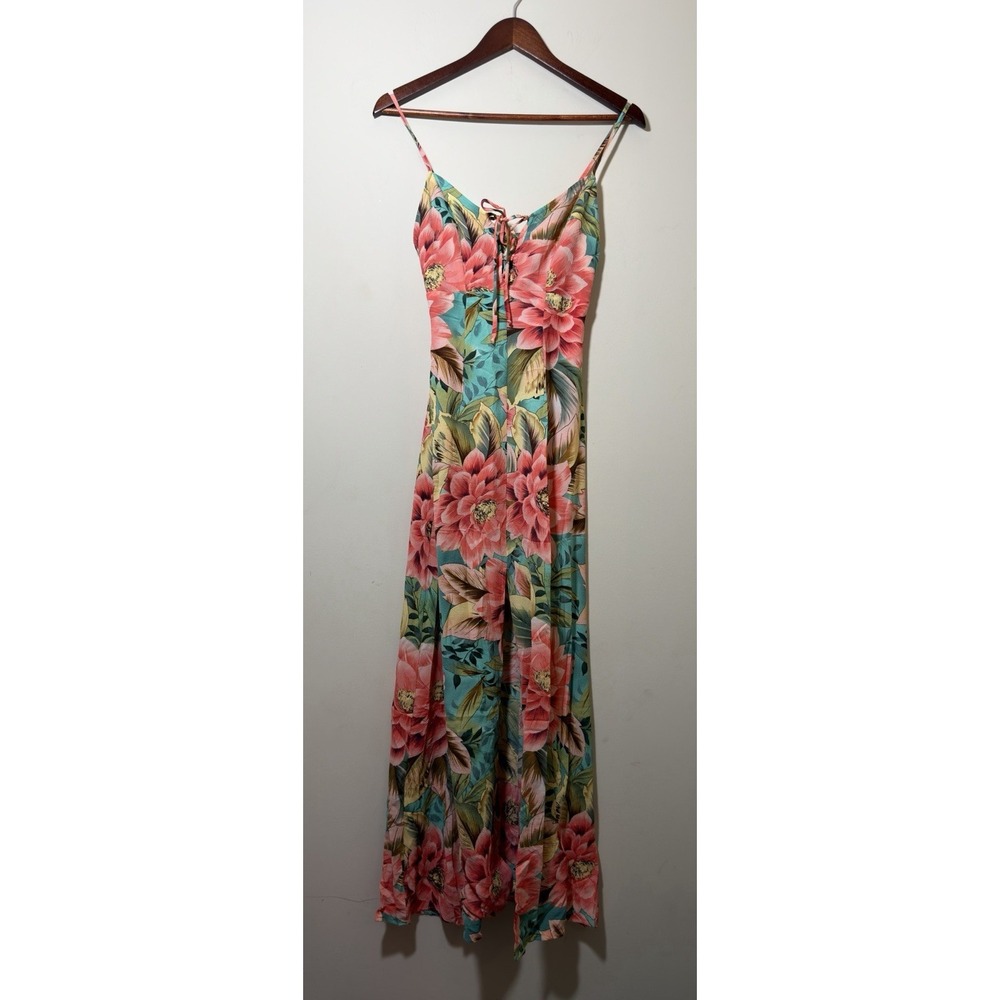 Show Me Your Mumu  High Slit Floral Size Small